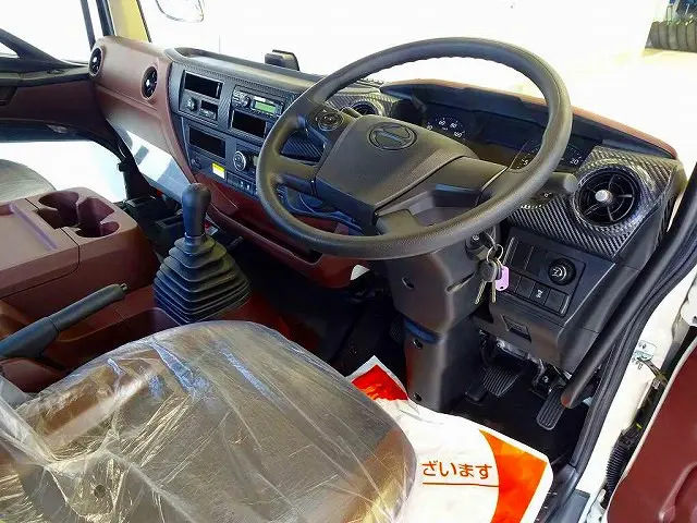 オートAC PS PW SRS ABS 集中ドアロック 左電格ミラー エアサスシート/肘掛け AM/FMラジオ ETC バックモニター アドブルー ターボ 排気ブレーキ フロア6MT|日野 レンジャー 2KG-FD2ABA(2WD)の写真5