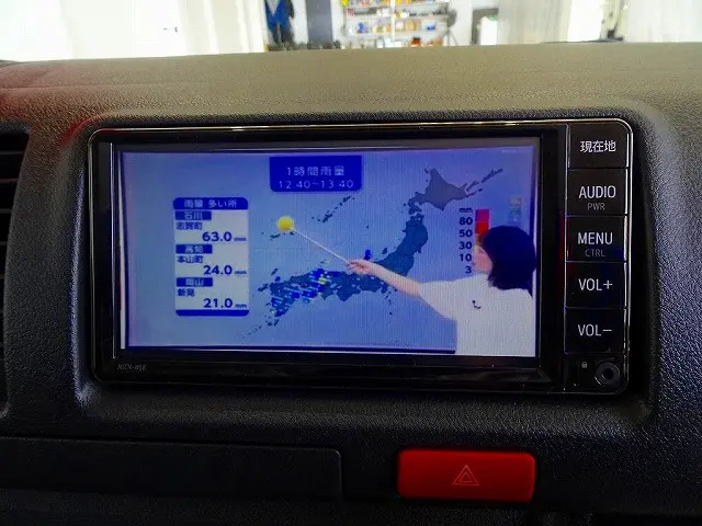 社外メモリーナビ/ワンセグTV/CD(NSCN-W68)|トヨタ ハイエースバン 3DF-GDH206V(4WD)の写真15