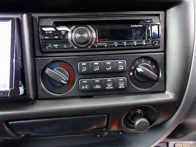 AC　PS　PW　SRS　ABS　キーレス　左ミラー電動角度調整　社外メモリーナビ/フルセグTV/DVD(CN-RE06D)　ETC　ドライブレコーダー　プライバシーガラス|マツダ ボンゴバン DBF-SLP2M(4WD)の写真14