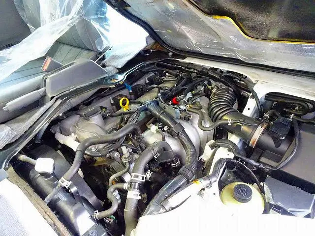 エンジンルーム|マツダ ボンゴバン ABF-SKP2M(4WD)の写真32