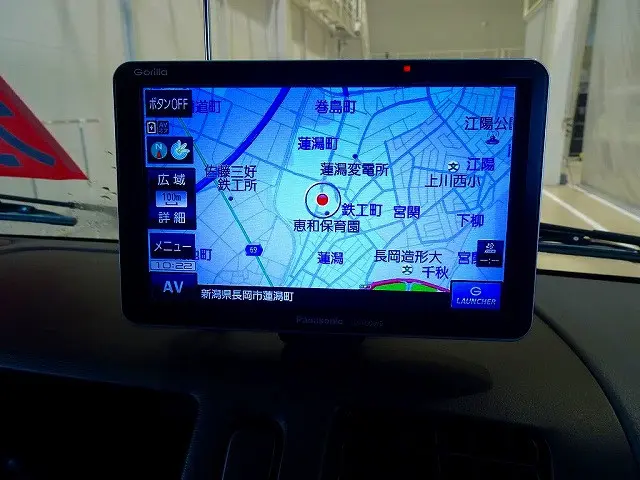 社外ポータブルナビ/バックカメラ連動/ワンセグTV(CN-G1300VD)|マツダ ボンゴバン DBF-SLP2M(4WD)の写真13