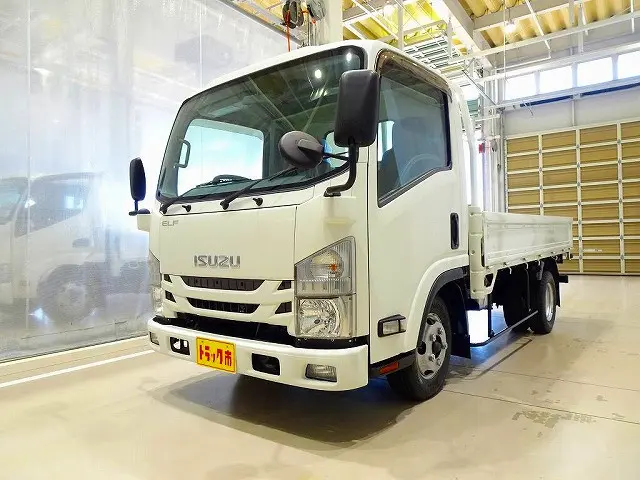 お問合せ管理No.A098　H29 エルフ 2t FFL 標準セミロング 平ボディ 総重量5t未満|いすゞ エルフ TRG-NLR85AN(2WD)の写真1