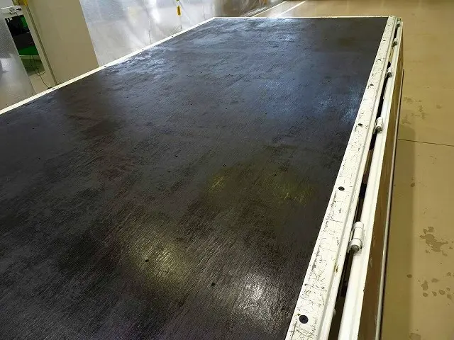荷台内寸：311×161×38　三方開　アオリ三方ゴムプロテクター付　リアアオリチェーン2個|日産 アトラス 2RG-AHS88A(4WD)の写真29