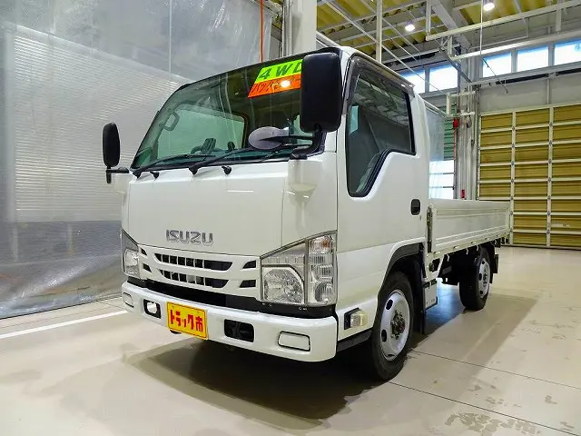 お問合せ管理No.A129 H29 エルフ 1.5t 4WD(切替式) FFL Sタイヤ 平ボデー|いすゞ エルフ TRG-NHS85A(4WD)の写真1
