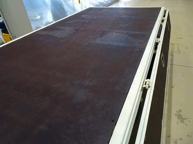 荷台内寸:305×160×38 三方開 左右セイコーラック ロープ穴2対|トヨタ ダイナ 2RG-XZU605(2WD)の写真28