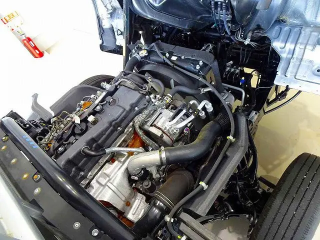 エンジンルーム|トヨタ ダイナ LDF-KDY281(4WD)の写真30