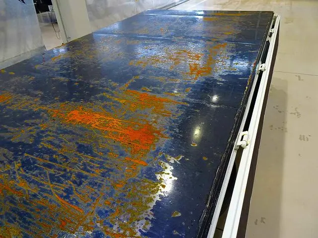 荷台内寸：311×161×38　三方開　床鉄板張り|日野 デュトロ TKG-XZU675M(4WD)の写真26