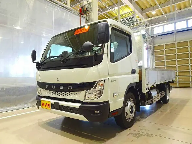 お問合せ管理No.A449 R6 キャンター 4.35t 全低床 ワイドロング アルミブロック 平ボデー|三菱 キャンター 2PG-FEBS0(2WD)の写真1