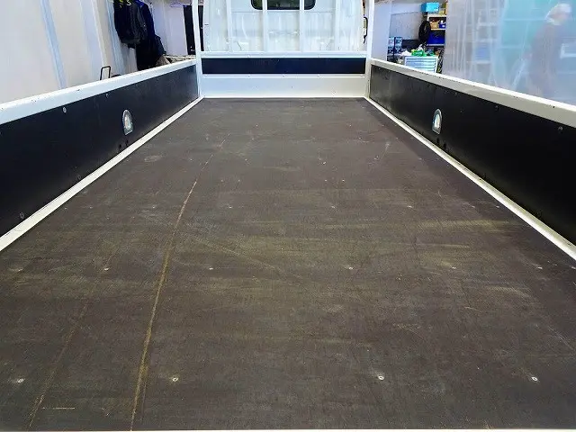 荷台内寸:435×179×38 三方開 左右セイコーラック ロープ穴1対 リアアオリチェーン2個|トヨタ ダイナ 2PG-XZU655(2WD)の写真23