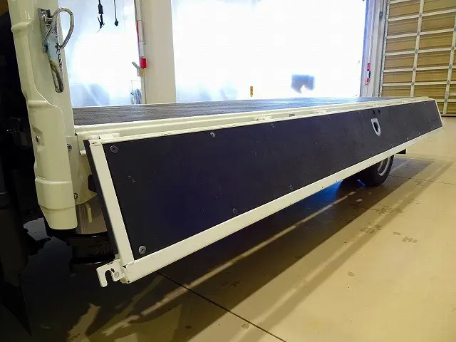 荷台内寸:435×179×38 三方開 左右セイコーラック ロープ穴1対 リアアオリチェーン2個|トヨタ ダイナ 2PG-XZU655(2WD)の写真30