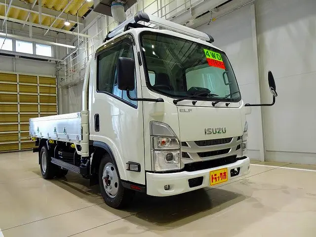 お問合せ管理No.A529 R6 エルフ 2t 4WD(切替式) FFL 標準セミロング アルミブロック 平ボデー|いすゞ エルフ 2RG-NMS88AR(4WD)の写真2