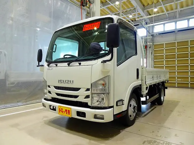 お問合せ管理No.A577 H30 エルフ 2t FFL 標準セミロング 平ボデー|いすゞ エルフ TRG-NMR85R(2WD)の写真1