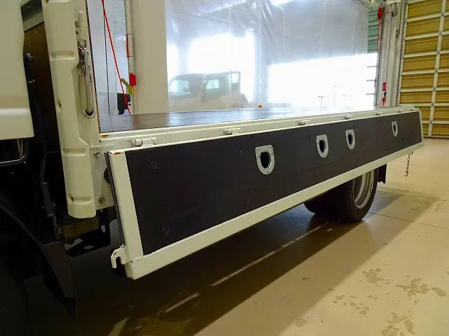 荷台内寸:352×180×38 三方開 ロープ穴4対 リアアオリチェーン2個 前立て荷受け板二重張り|いすゞ エルフ TRG-NMR85R(2WD)の写真28