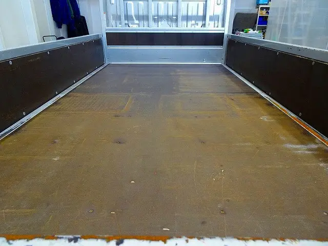 荷台内寸:311×161×38 三方開 リアアオリチェーン2個|トヨタ トヨエース TKG-XZC605(2WD)の写真18