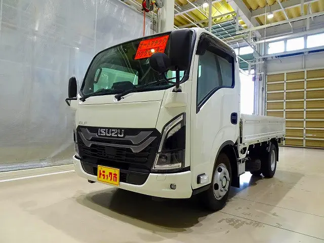 お問合せ管理No.A726 R6 エルフ 2t FFL 標準 平ボデー 総重量5t未満|いすゞ エルフ 2TG-NJR88AF(2WD)の写真1