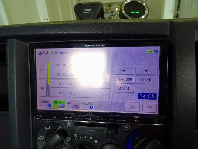 社外メモリーナビ(NR-MZ20)|いすゞ エルフ TRG-NHS85A(4WD)の写真15