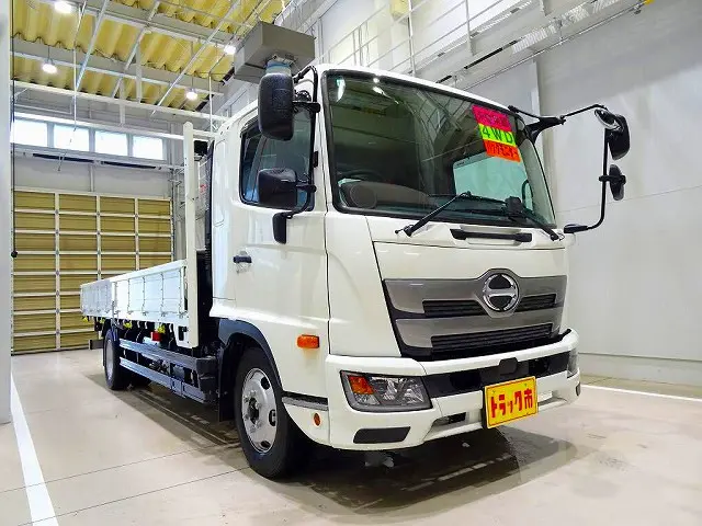 お問合せ管理No.A791 R7 レンジャー 5.8t 増トン 4WD(切替式) 標準ベッド付 平ボデー 240ps 未使用車|日野 レンジャー 2KG-GX2ABA(4WD)の写真2