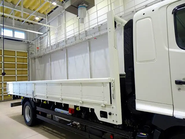 荷台内寸:575×220×41 三方開 床/鳥居下縞鋼板鉄板張り(3.2mm) 左右セイコーラック アオリ三面内側鉄板張り 横ねた17本 鳥居作業灯2個|日野 レンジャー 2KG-GX2ABA(4WD)の写真27