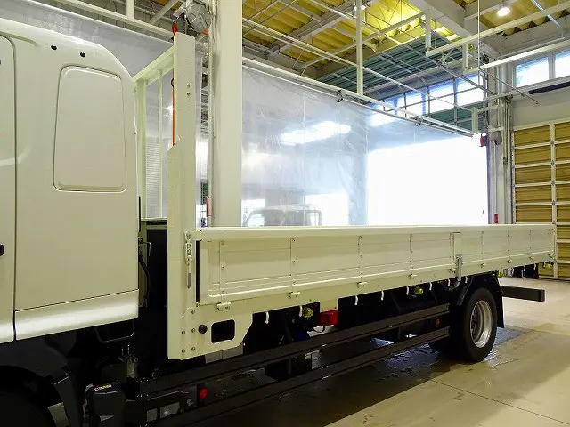 荷台内寸:575×220×41 三方開 床/鳥居下縞鋼板鉄板張り(3.2mm) 左右セイコーラック アオリ三面内側鉄板張り 横ねた17本 鳥居作業灯2個|日野 レンジャー 2KG-GX2ABA(4WD)の写真28