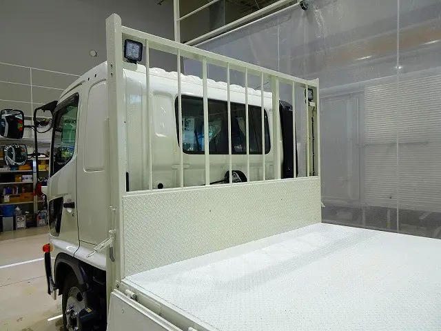 荷台内寸:575×220×41 三方開 床/鳥居下縞鋼板鉄板張り(3.2mm) 左右セイコーラック アオリ三面内側鉄板張り 横ねた17本 鳥居作業灯2個|日野 レンジャー 2KG-GX2ABA(4WD)の写真30