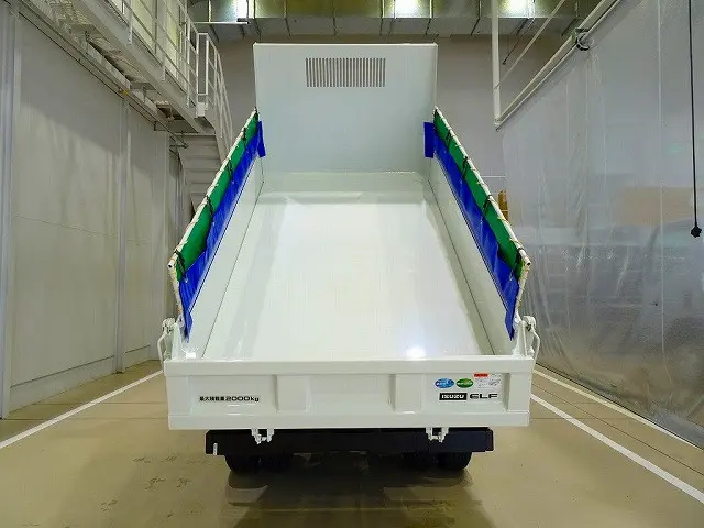 荷台内寸:305×159×32 新明和/DR2-0110SY 三方開 手動コボレーン付(垂直ロック可/約39cm)|いすゞ エルフ 2PG-NKS88ADの写真26