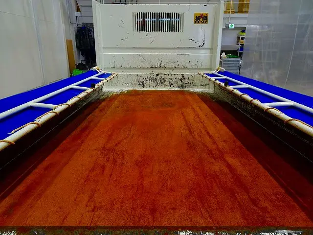 荷台内寸:305×159×28 新明和/DR2-0110SY 三方開 手動コボレーン付(33cm)|日野 デュトロ 2KG-XZC600T(2WD)の写真21