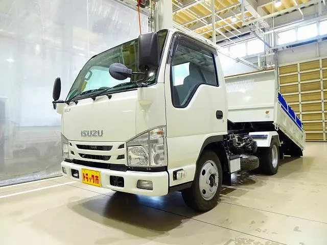 お問合せ管理No.B407 H30 エルフ 3t 4No. FFL セーフティローダーダンプ|いすゞ エルフ TPG-NKR85ANの写真1