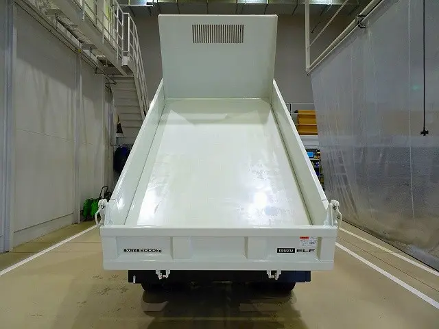 荷台内寸：305×159×32　新明和/DR2-0110SY　三方開|いすゞ エルフ 2PG-NKS88AD(4WD)の写真26