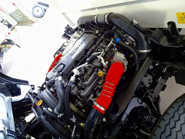 エンジンルーム|いすゞ エルフ 2PG-NKS88AD(4WD)の写真35