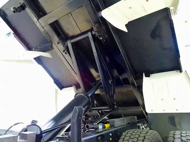 荷台内寸:205×159×32 新明和/DR2-0110SY 標準ダンプ 三方開 リアアオリ左右ピン差し加工 アオリ三方J型フック各3個/ボルト止め|いすゞ エルフ TPG-NJR85AD(2WD)の写真35