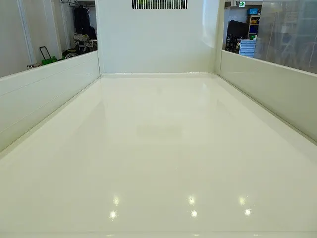 荷台内寸:305×159×32 新明和/DR2-0110SY 三方開|いすゞ エルフ 2PG-NKS88AD(4WD)の写真20