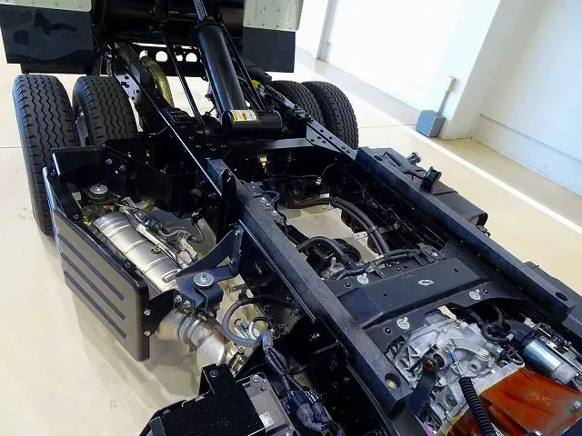 荷台内寸:305×159×32 新明和/DR2-0110SY 三方開|いすゞ エルフ 2PG-NKS88AD(4WD)の写真32