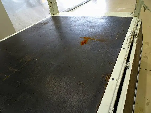 荷台内寸：203×162×38　三方開　左右アオリ上部アルミ縞鋼板プロテクター　垂直P/G 600kg付|いすゞ エルフ 2RG-NJS88A改(4WD)の写真32