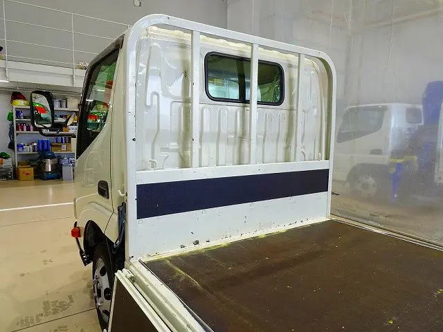 荷台内寸：305×161×38　三方開　左右アオリ上部ステーキパイプ付(ボルト止め/溶接)　垂直PG 600kg付|トヨタ ダイナ LDF-KDY231(2WD)の写真23