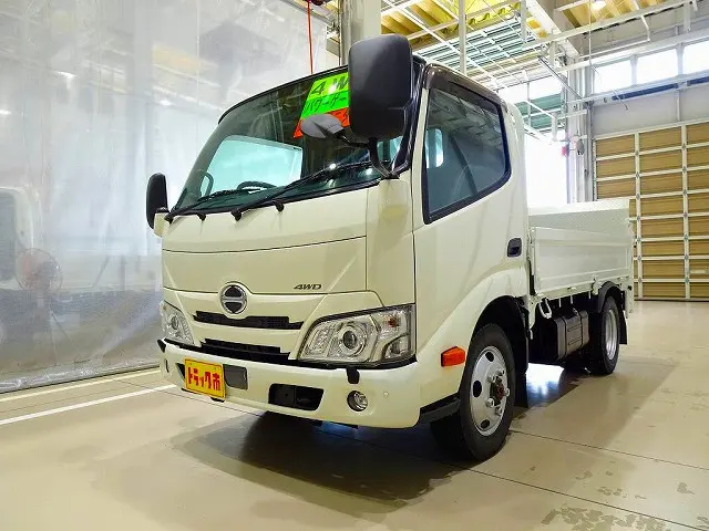 お問合せ管理No.D676 R2 デュトロ 2t 4WD(切替式) FJL 標準 垂直P/G付|日野 デュトロ 2KG-XZU675M(4WD)の写真1