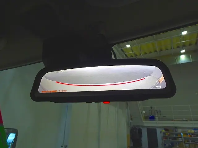 ルームミラー式バックモニター|日野 デュトロ 2PG-XZU720M(2WD)の写真13