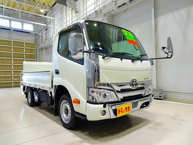 お問合せ管理No.D758　R7 ダイナ 1.3t 4WD JL Wタイヤ アーム式P/G付　メッキバンパー/グリル/コーナー/ミラー|トヨタ ダイナ 2PG-GDY281(4WD)の写真2