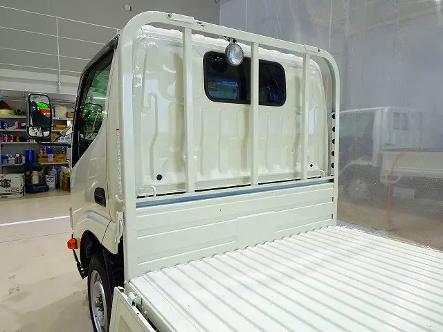 荷台内寸：312×160×38　三方開　スチールボディ　左右アオリ上部プロテクター　鳥居作業灯1個　アーム式PG/600kg付|トヨタ ダイナ 2PG-GDY281(4WD)の写真24