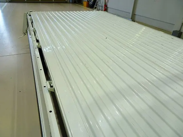 荷台内寸：312×160×38　三方開　スチールボディ　左右アオリ上部プロテクター　鳥居作業灯1個　アーム式PG/600kg付|トヨタ ダイナ 2PG-GDY281(4WD)の写真26