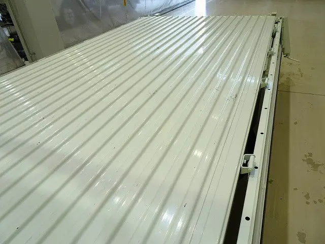 荷台内寸：312×160×38　三方開　スチールボディ　左右アオリ上部プロテクター　鳥居作業灯1個　アーム式PG/600kg付|トヨタ ダイナ 2PG-GDY281(4WD)の写真28