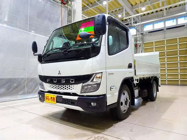 お問合せ管理No.D861　R7 キャンター 3t 4No. 全低床 垂直P/G付 未使用車|三菱 キャンター 2RG-FBAV0(2WD)の写真1