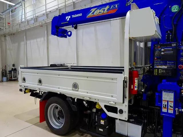 アオリ三方上部プロテクター付　アオリロープ穴左右3対/リア2ヶ所|いすゞ エルフ 2RG-NKR88A(2WD)の写真22