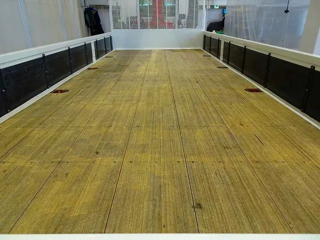 荷台内寸:552×215×40 三方開 左右セイコーラック 埋め込みフック4対 鳥居エキスバンド張り/鳥居下鉄板張り ユニック4段 2.9t吊りクレーン付|いすゞ フォワード 2RG-FRR90S2(2WD)の写真22