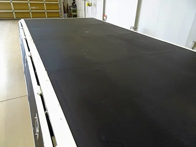 荷台内寸：371×179×38　三方開　アオリロープ穴左右4対/リア2ヶ所　リアアオリチェーン2個　タダノ4段 2.6t吊りクレーン付|いすゞ エルフ TKG-NKR85R(2WD)の写真28