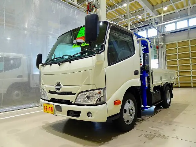 お問合せ管理No.E635　R6 デュトロ 3t FJL 標準 タダノ3段クレーン付|日野 デュトロ 2KG-XZU605M(2WD)の写真1