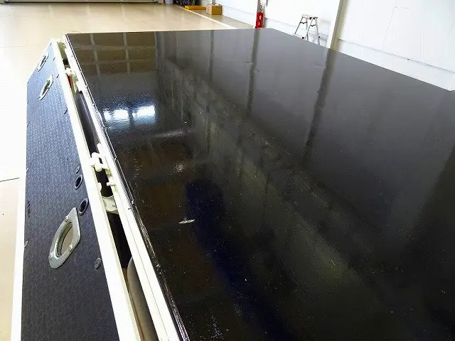 荷台内寸:246×161×37 三方開 床鉄板張り 左右セイコーラック ロープ穴3対 タダノ3段 2.5t吊りクレーン付|日野 デュトロ 2KG-XZU605M(2WD)の写真25