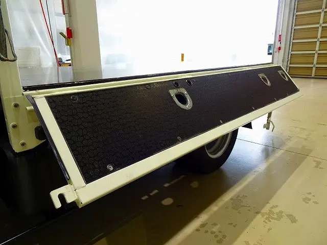 荷台内寸:246×161×37 三方開 床鉄板張り 左右セイコーラック ロープ穴3対 タダノ3段 2.5t吊りクレーン付|日野 デュトロ 2KG-XZU605M(2WD)の写真26