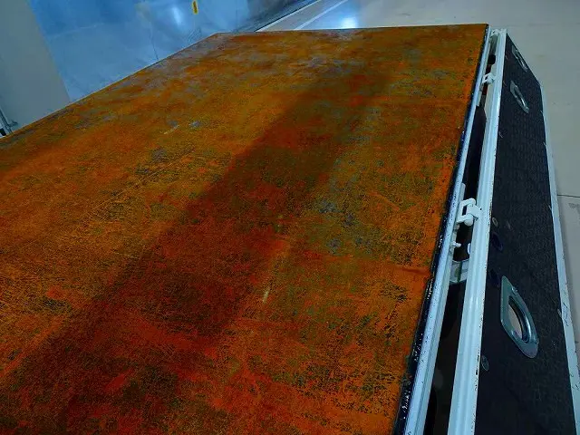 荷台内寸：246×161×37　三方開　床鉄板張り　左右セイコーラック　ロープ穴3対　タダノ3段 2.5t吊りクレーン付|日野 デュトロ 2KG-XZU605M(2WD)の写真27
