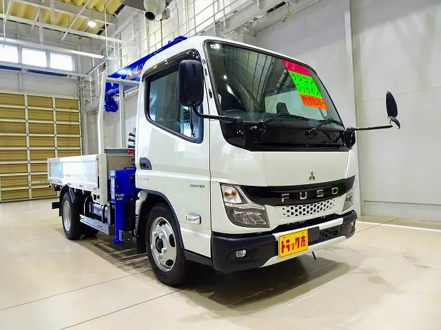 お問合せ管理No.E756 R6 キャンター 3t 全低床 標準セミロング タダノ4段クレーン付 未使用車|三菱 キャンター 2RG-FEAV0(2WD)の写真2