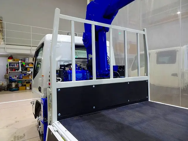 荷台内寸:285×179×38 三方開 リアアオリチェーン2個 タダノ4段 2.6t吊りクレーン付|三菱 キャンター 2RG-FEAV0(2WD)の写真22